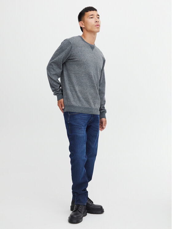 Blend Blend Sweter 20715850 Granatowy Regular Fit