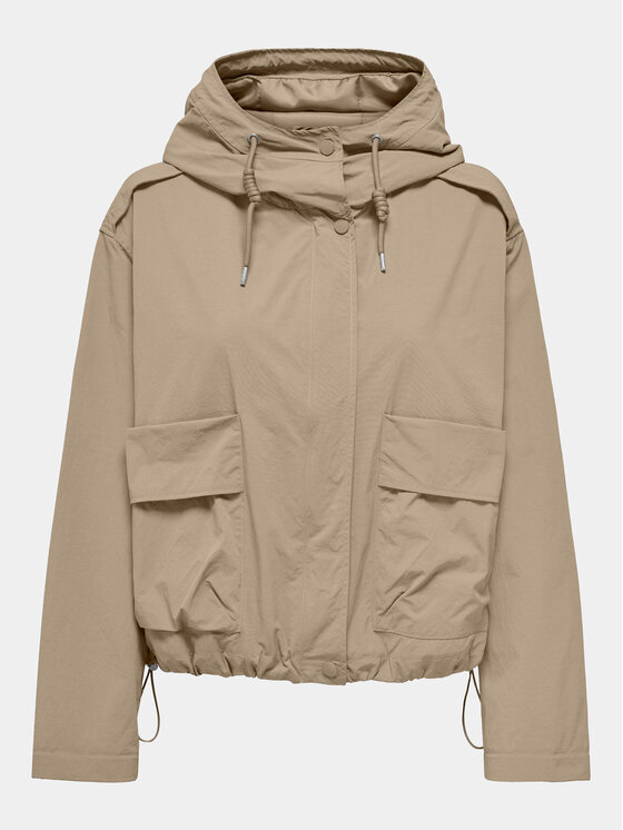 ONLY ONLY Μπουφάν μεταβατικό Mamba 15308621 Μπεζ Regular Fit