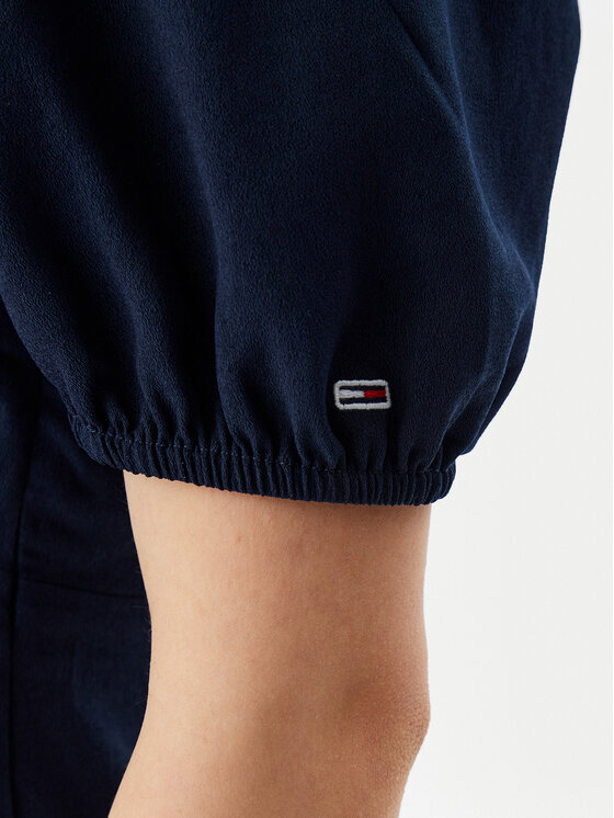 Tommy Jeans Tommy Jeans Ljetna haljina DW0DW20337 Tamnoplava Regular Fit