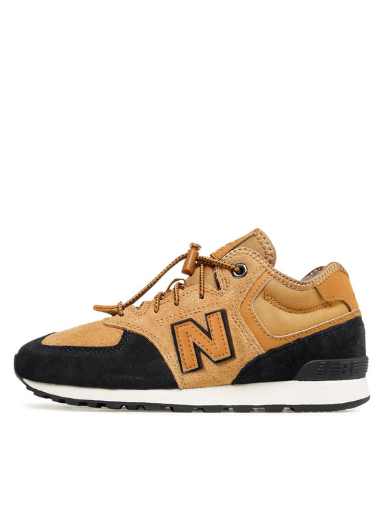 New balance in hot sale pelle marrone