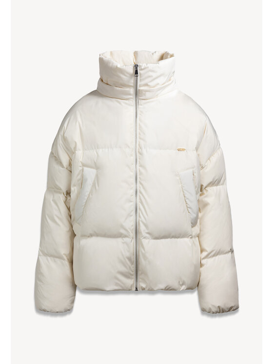 BIZUU BIZUU Kurtka puchowa YOKO PUFFER WINTER JACKET Biały Standard Fit
