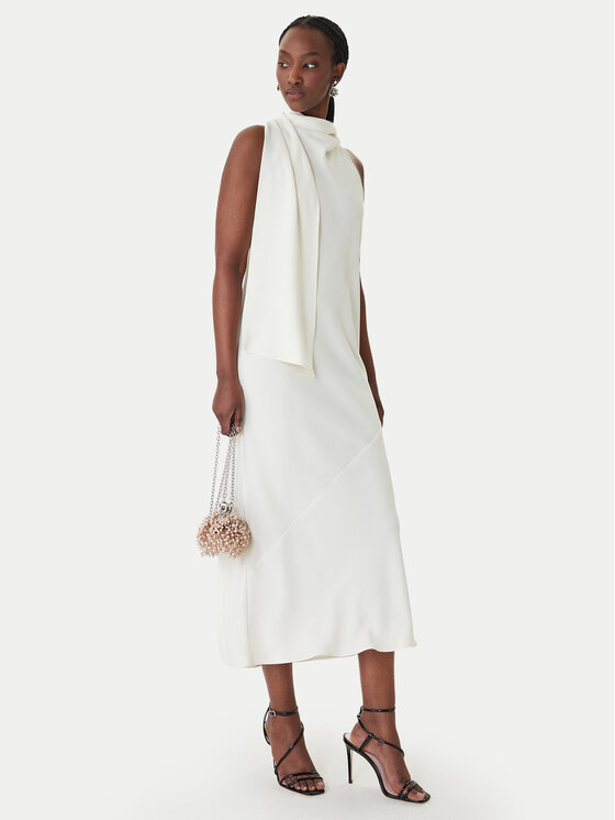 Marella Marella Coctailkleid Ninfee 2613221083 Écru Regular Fit