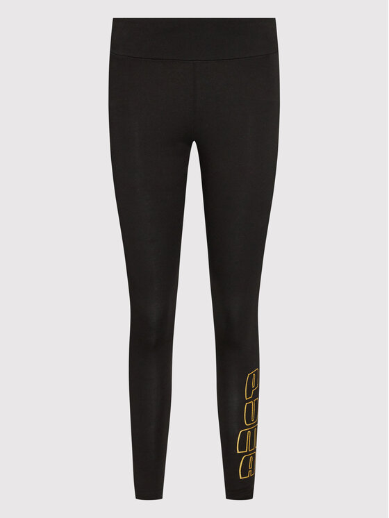 Puma Puma Legginsy Hollday 589552 Czarny Tight Fit
