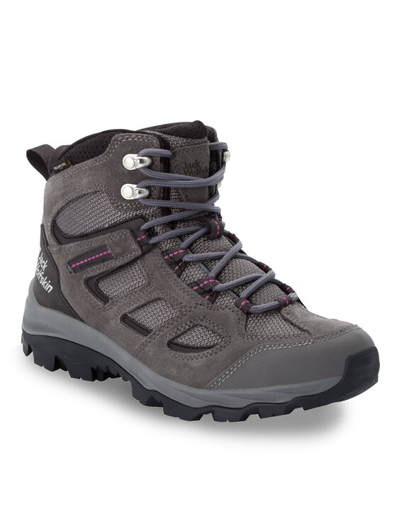 Jack Wolfskin Jack Wolfskin Turistiniai batai Vojo 3 Texapore Mid W 4042472 Pilka