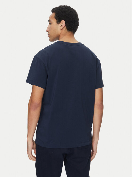 HUGO HUGO T-Shirt Laze 50525236 Granatowy Regular Fit