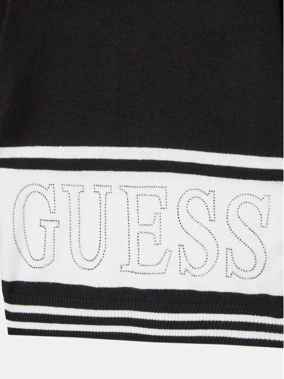 Guess Guess Džemper J4YR01 Z3GW0 Crna Regular Fit