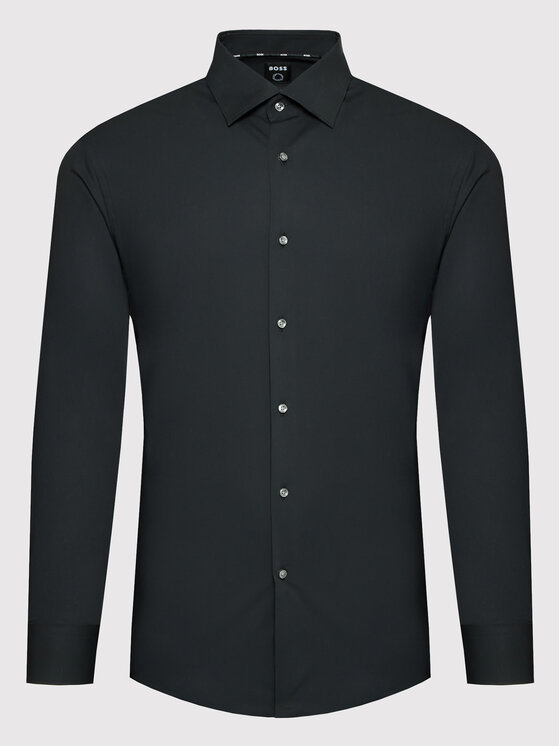 BOSS Boss Košeľa H-Hank-Kent-C1-214 50469345 Čierna Slim Fit