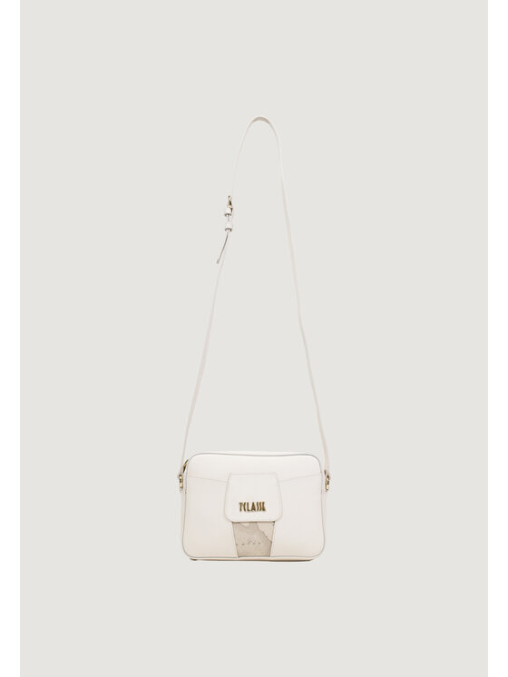 Alviero Martini Prima Classe Alviero Martini Prima Classe Borsetta Reporter Bag Bianco