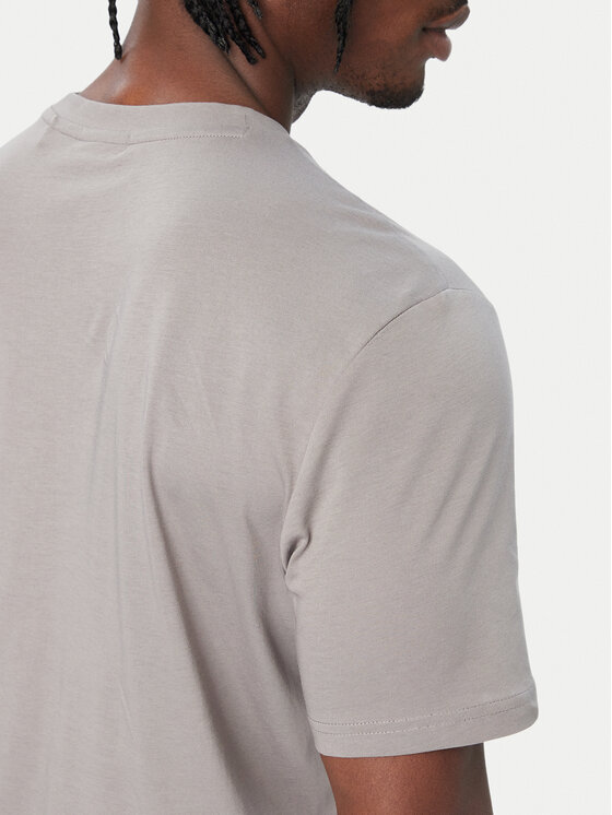 HUGO HUGO Тишърт 50572412 Сив Regular Fit
