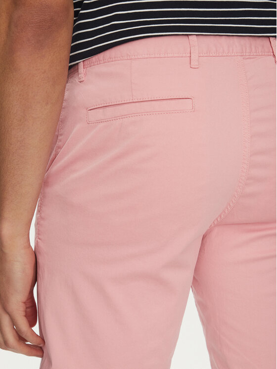 BOSS BOSS Bavlnené šortky 50536723 Ružová Slim Fit