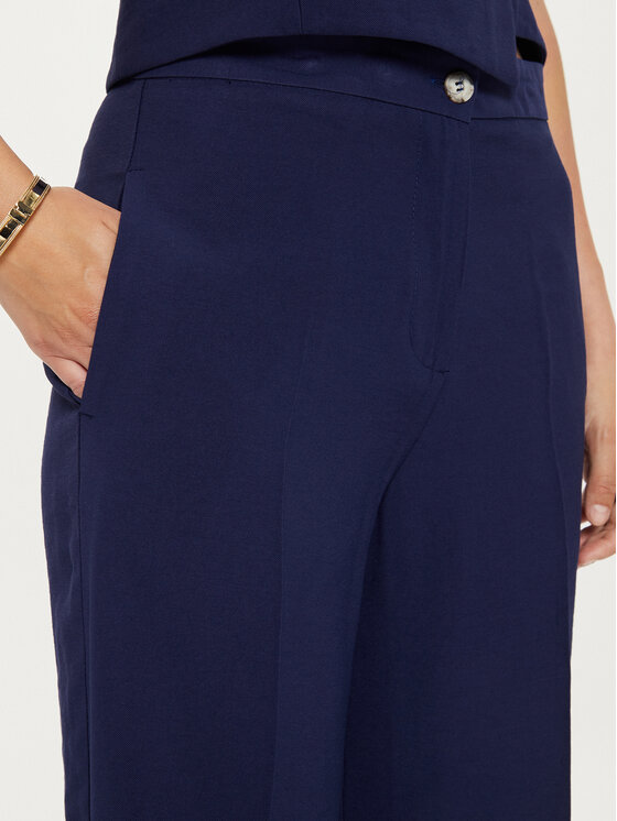 ViCOLO ViCOLO Szövet nadrág TB0049 Sötétkék Regular Fit