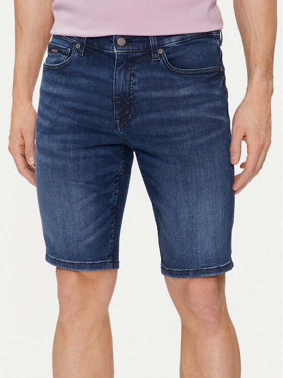 Boss Džínsové šortky Delaware BC-C 50513494 Modrá Slim Fit