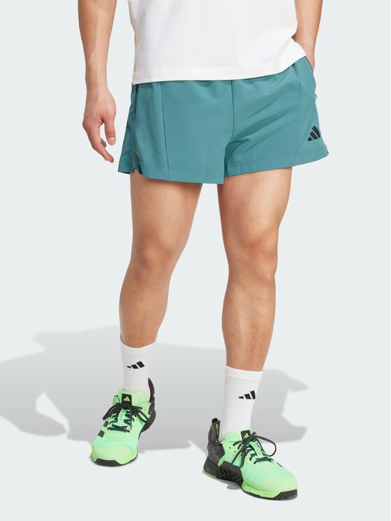 adidas adidas Szorty sportowe 152195 Turkusowy Regular Fit