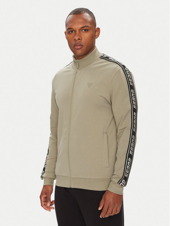 Guess Guess Суитшърт Z2YQ12 K6ZS1 Зелен Regular Fit