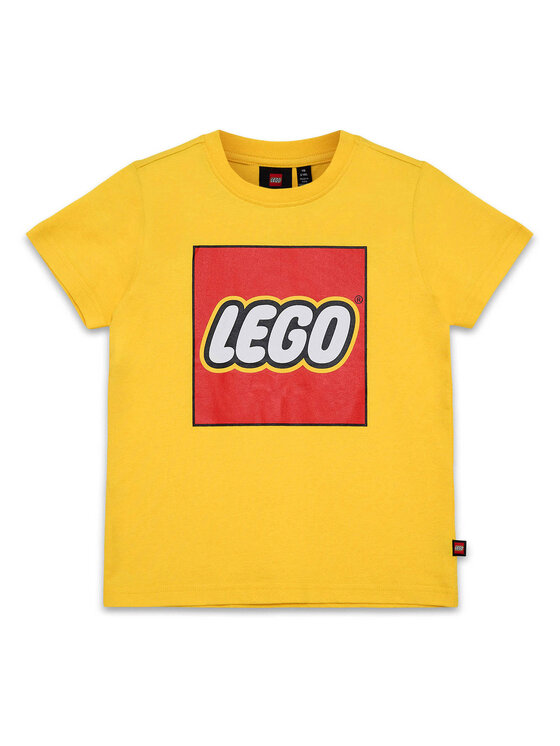 LEGO LEGO T-Shirt 12011363 Żółty Regular Fit
