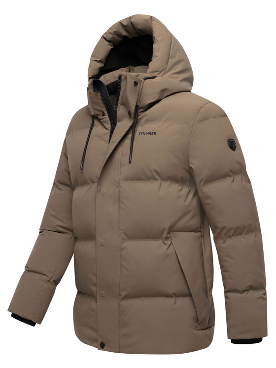 Stone Harbour Stone Harbour Kurtka zimowa Taviaan Brązowy Regular Fit