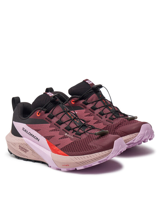 Salomon Salomon Tekaški čevlji Sense Ride 5 Gore-Tex L47592300 Vijolična