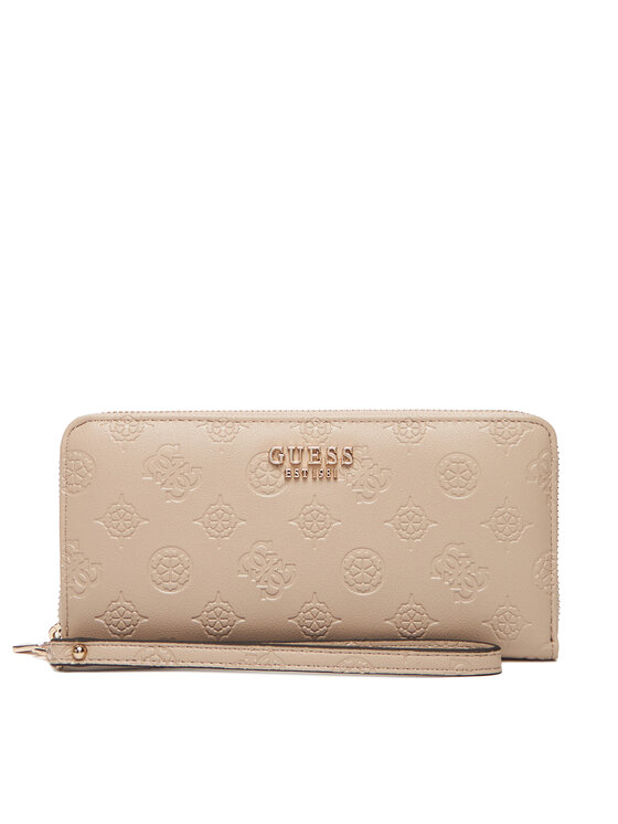 Guess Duży Portfel Damski Phoebe Slg SWPD96 65146 Beżowy