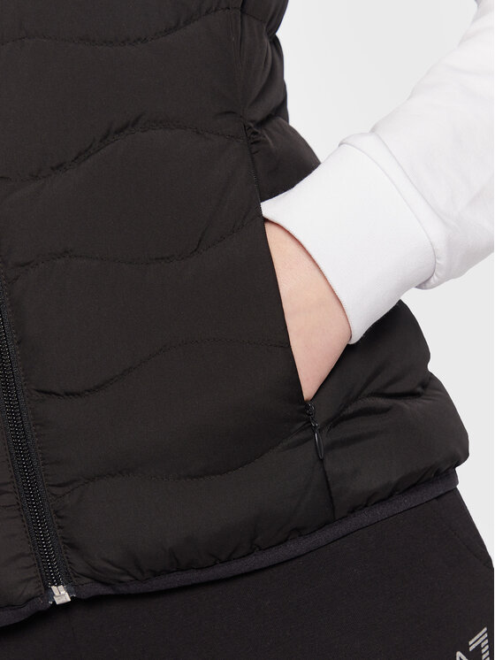 EA7 Emporio Armani EA7 Emporio Armani Brezrokavnik 8NTQ08 TNF8Z 1200 Črna Regular Fit