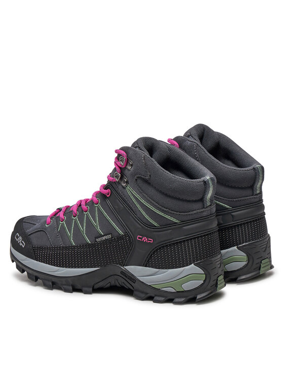 CMP CMP Παπούτσια πεζοπορίας Rigel Mid Wmn Trekking Shoes Wp 3Q12946 Γκρι