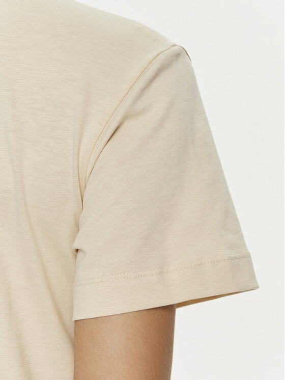 Calvin Klein Calvin Klein T-Shirt Multi Logo K20K207215 Μπεζ Regular Fit