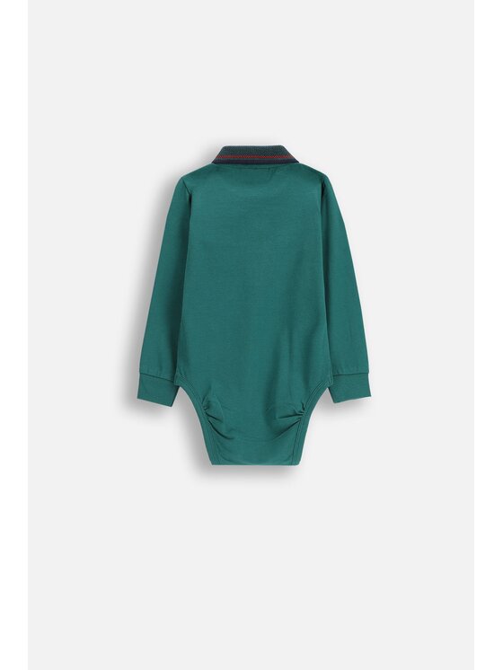 Coccodrillo Coccodrillo Dětské body ZC5112402EBB-011 Zelená Regular Fit