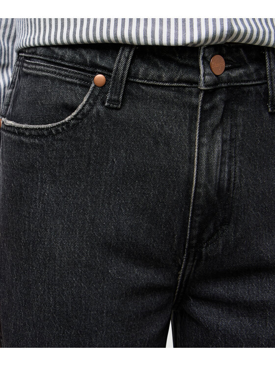 Wrangler Wrangler Jeansy 112371182 Szary Straight Leg