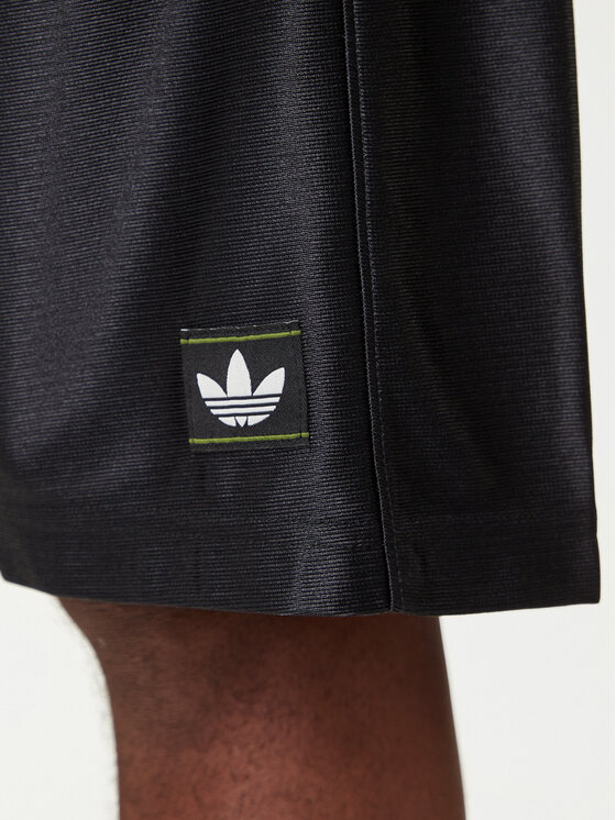 adidas adidas Pantaloni scurți sport Number Graphic JY2769 Negru Loose Fit