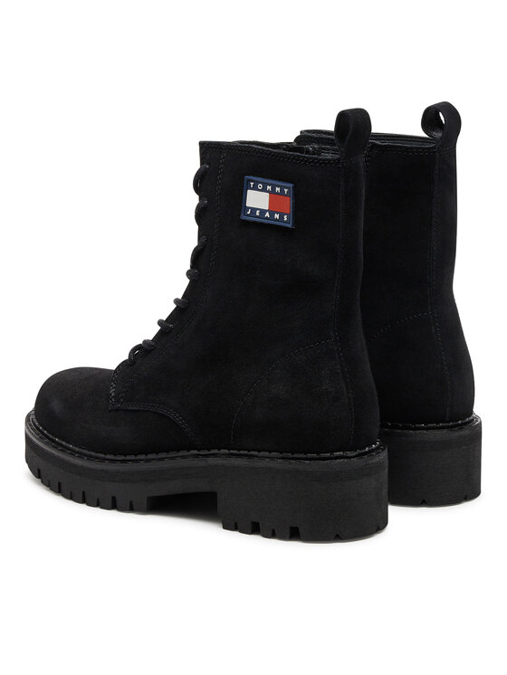 Tommy Jeans Tommy Jeans Kotníková obuv Urban EN0EN02630 Černá