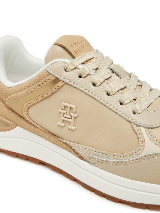 Tommy Hilfiger Tommy Hilfiger Sneakersy FW0FW08472 Beżowy