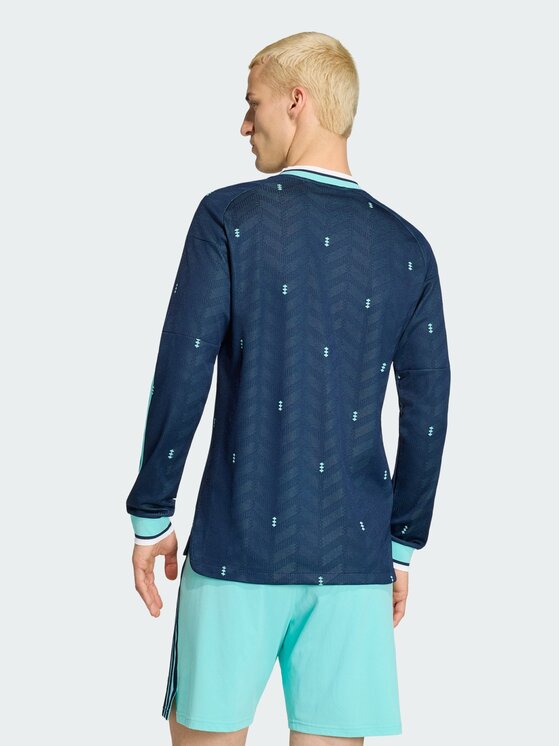 adidas adidas Koszulka techniczna 161689 Niebieski jasny Slim Fit