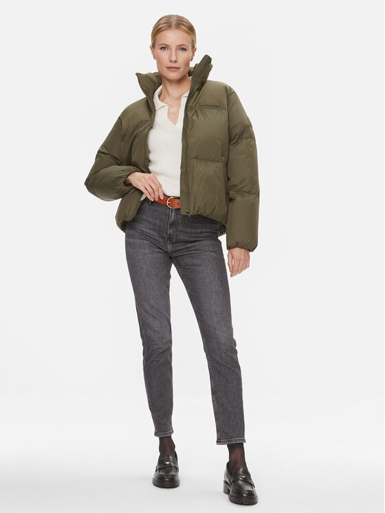 Tommy Hilfiger Tommy Hilfiger Зимно яке New York WW0WW39748 Зелен Relaxed Fit
