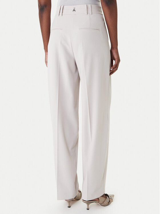 Patrizia Pepe Patrizia Pepe Hlače iz tkanine 8P0794/A498-S748 Siva Regular Fit