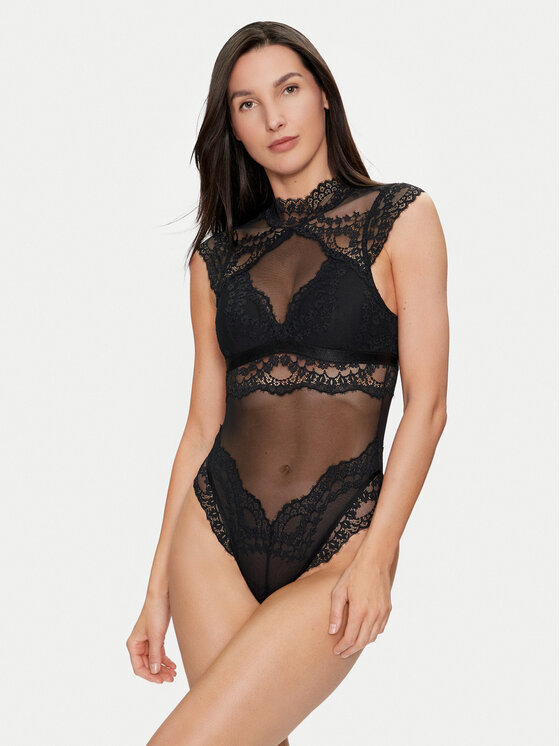Hunkemöller Hunkemöller Bodi Daisy 205943 Must