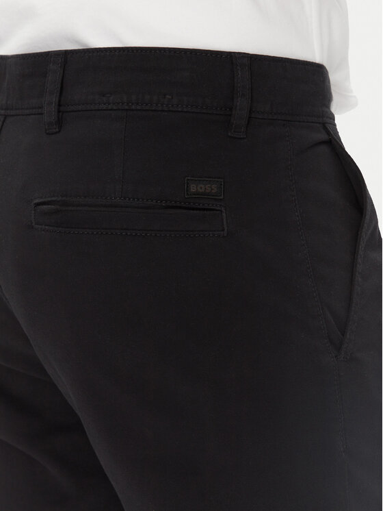 BOSS BOSS Chinosy 50534378 Czarny Regular Fit