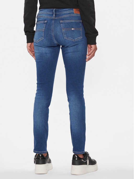 Tommy Jeans Tommy Jeans Traperice Sophie DW0DW16689 Plava Skinny Fit