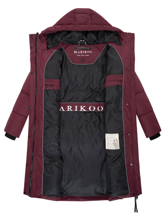 Marikoo Marikoo Kurtka zimowa Michikoo Czerwony Regular Fit