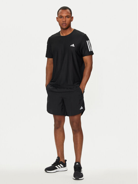 adidas adidas Koszulka techniczna Own the Run IN1500 Czarny Regular Fit