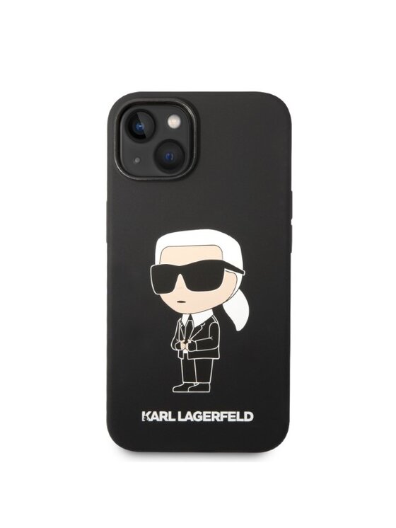 KARL LAGERFELD KARL LAGERFELD Etui na telefon iPhone 14 Plus Czarny