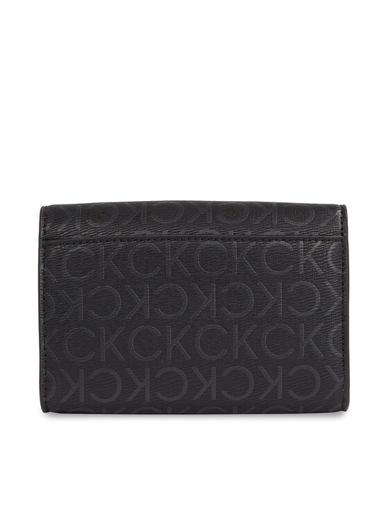 Calvin Klein Calvin Klein Denarnica Ck Must Bifold/Cardhldr_Epi Mono K60K611775 Črna