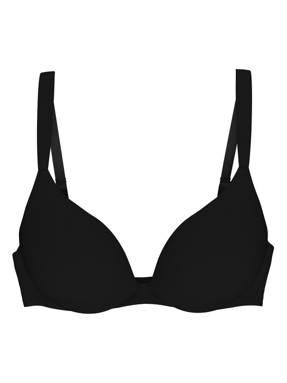 Triumph Triumph Biustonosz z fiszbiną Body Make Up Illusion 10217848 Czarny