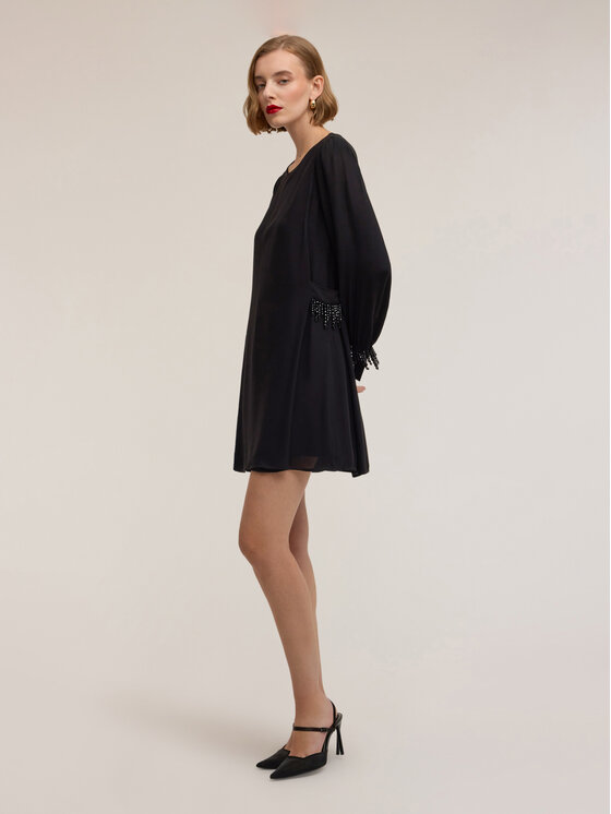 Motivi Motivi Vestito da giorno 7091Q003462N033 Nero Regular Fit