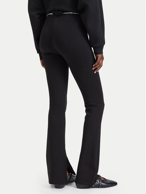 HUGO HUGO Hlače Nenrietta 50567273 Crna Slim Fit