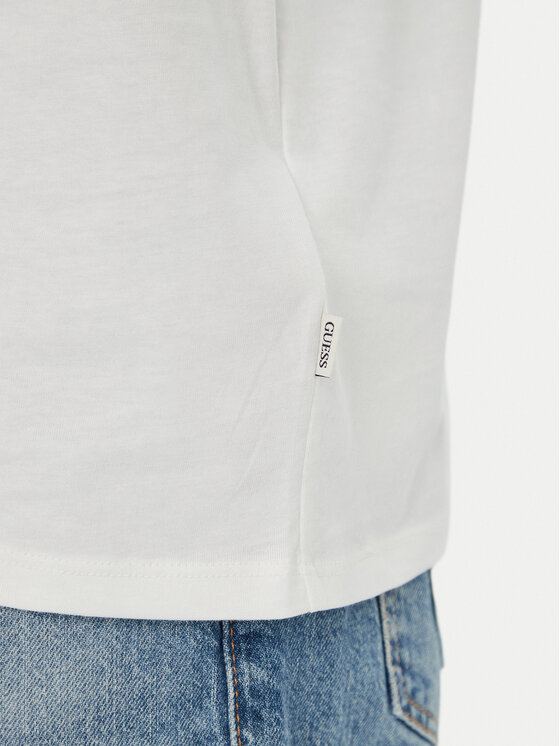 Guess Jeans Guess Jeans Longsleeve M6YI30 K4181 Bianco Regular Fit