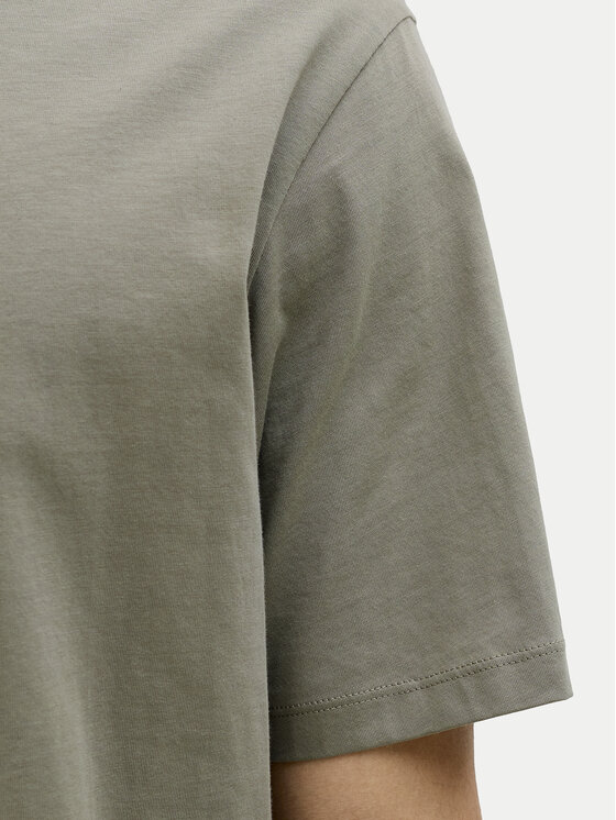 Jack & Jones Jack & Jones Marškinėliai Basic 12156101 Žalia Regular Fit