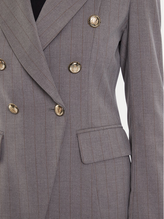 Maryley Maryley Giacca da abito 25IB139/M17 Grigio Regular Fit