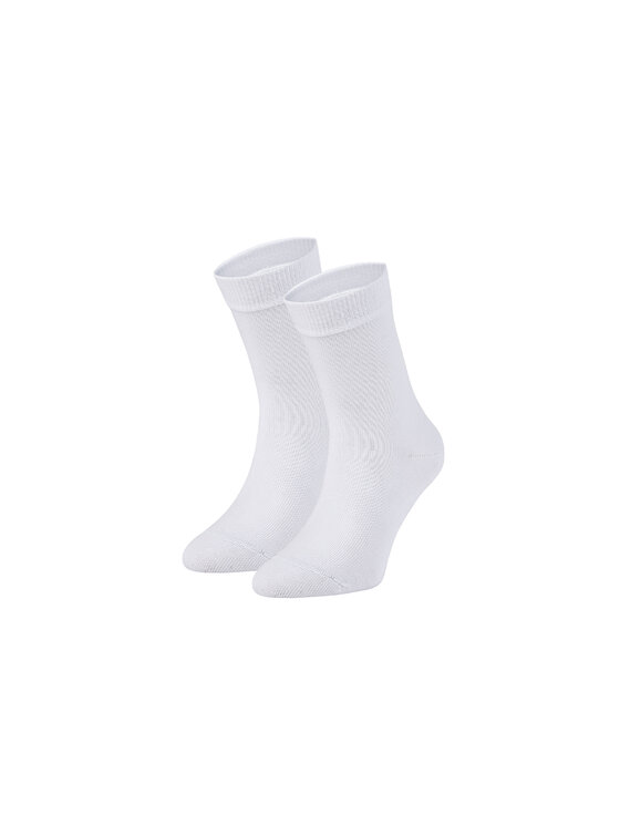 Zooksy Zooksy Skarpety stopki unisex Basic Biały