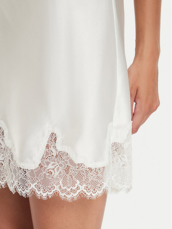 Simone Pérèle Simone Pérèle Camicia da notte Nocturne 17F940 Écru Comfort Fit