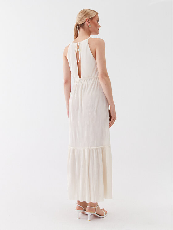 Patrizia Pepe Patrizia Pepe Φόρεμα καθημερινό 2A2520/A263-W347 Εκρού Regular Fit