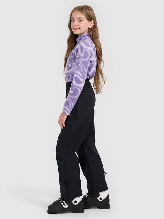4F 4F Spodnie narciarskie 4FJRAW25TFTRM1271 Czarny Regular Fit